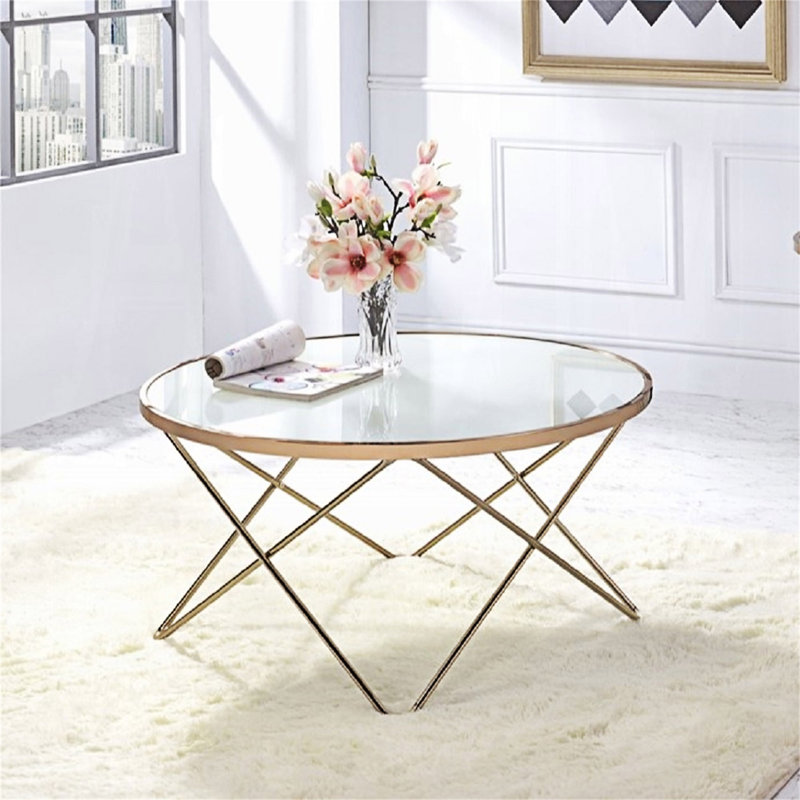Table basse ronde