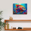  «Vibrant Angelfish» par Dean Russo, art mural sur toile, 16 po x 12 po-1563766860