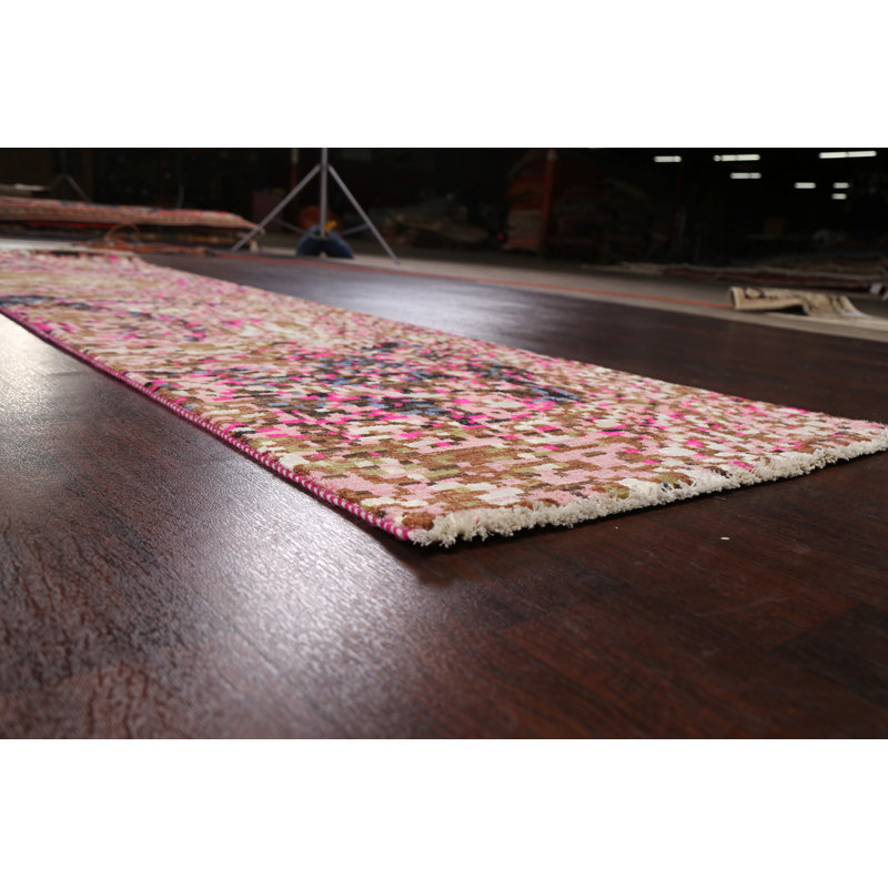 One-of-a-Kind 2'7" X 10'0" New Age Runner Area Rug in
