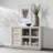 Isha Solid Wood Cabinet with Drawers