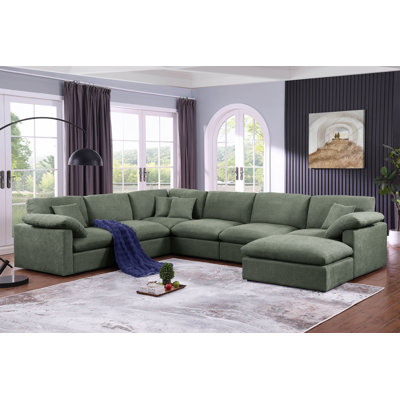 Canapé modulaire réversible en coin Shariff