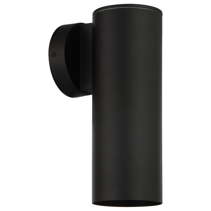 Donabelle Wall Light, Black, 11.5" H x 4.75" W x 6.5" D