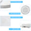 Tablette de ventilateur grise
