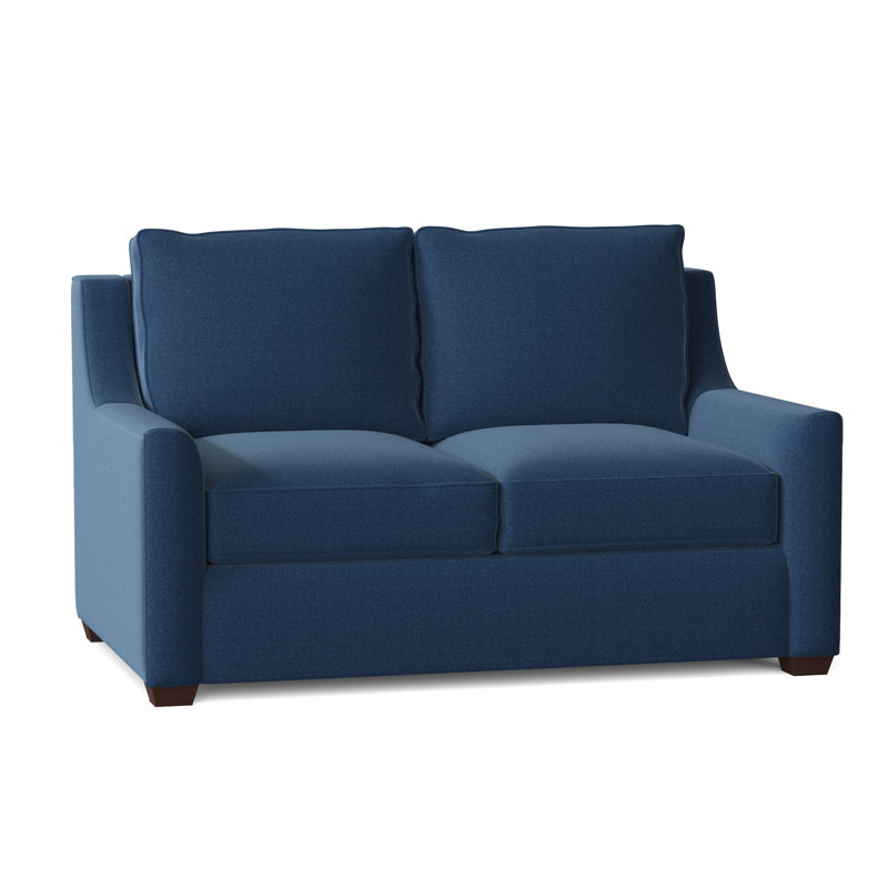 Gemi Upholstered 56.5'' Sofa, Classic Indigo Denim