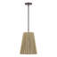 Luminaire suspendu en bronze 1 lumière Aurea