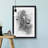 The Feet of a Ballet Dancer in Abstract - Picture Frame Graphic Art Print-55737625-55737623