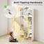 HOMCOM 21 Cube Tall Bookcase with 10 Adjustable Shelves-600760842