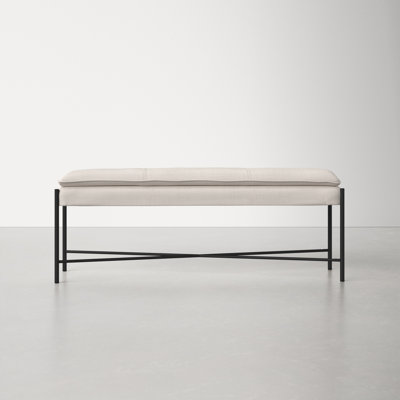 Landers 50" Upholstered Bench by AllModern