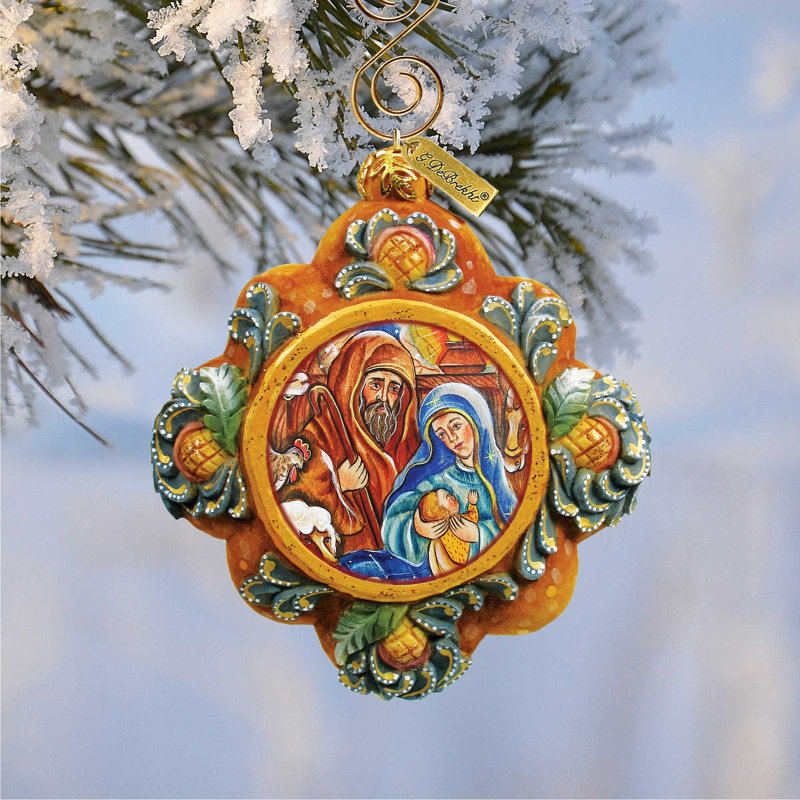 3'' Handmade Holiday Shaped Ornament