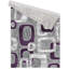 Tapis mauve à motif géométrique Balderston-646599878