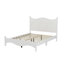 Platform Bed with Retro Headboard-1752059912