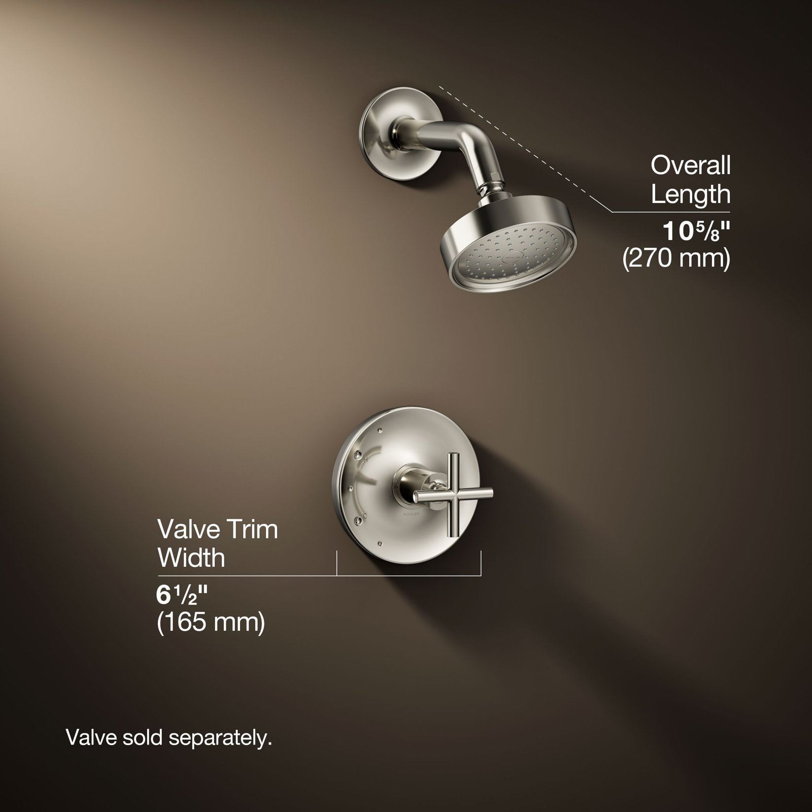 Purist Rite Temp Shower Faucet, Vibrant Polished Nickel
