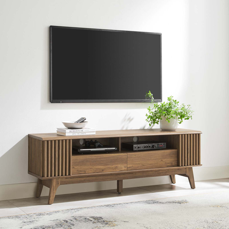 Meuble télé 60 po Eudora by Modway, Noyer