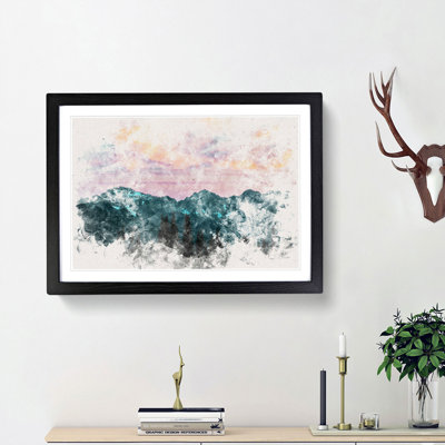 Mountain Divide - Framed Print