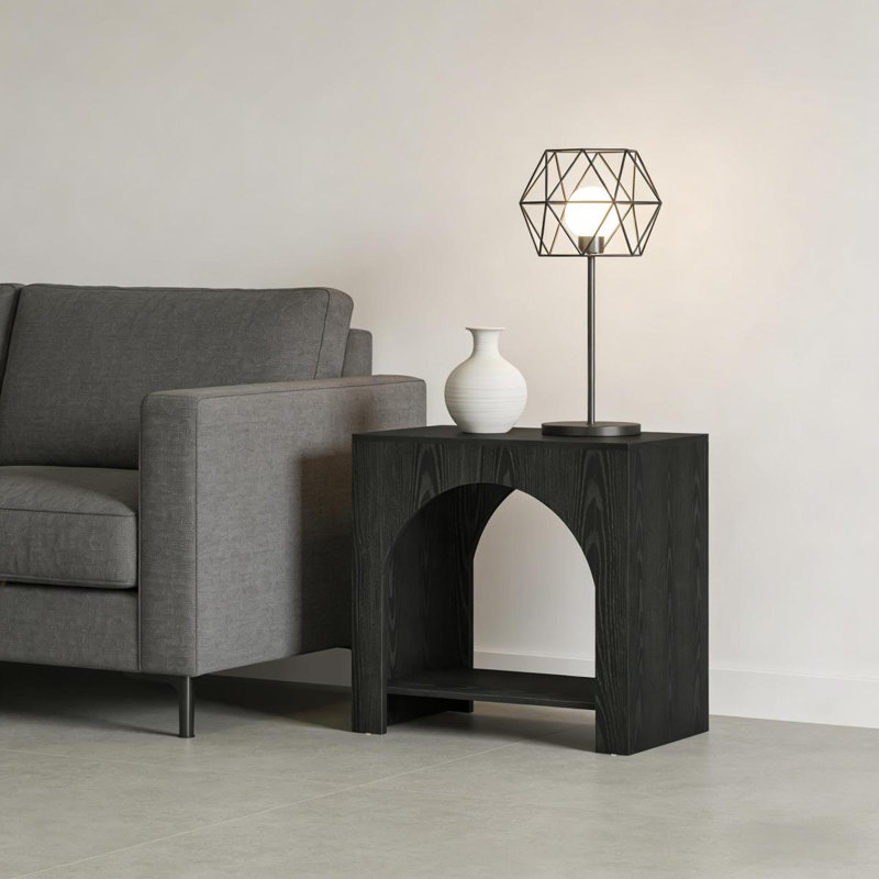 Table d'appoint carrée, table de bout, table d'appoint