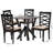 4 - Person Four Leg Dining Set-97827315