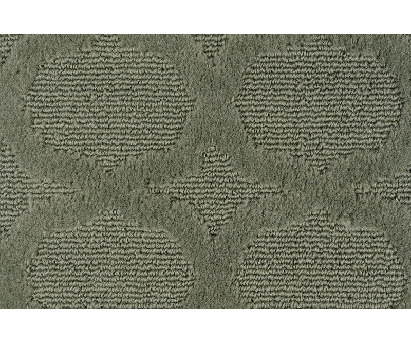 Tapis touffeté à motif géométrique sauge Togut, Rectangle 6 pi x 9 pi