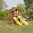 Timberview Wooden Play Swing Set