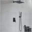 Système de douche de pluie mural de 12 pouces-125774599