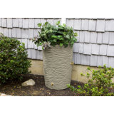 Good Ideas 50 Gallons Plastic Drainable Planter Rain Barrel
