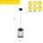 1-Light Kitchen Island Pendant With Metal Accents