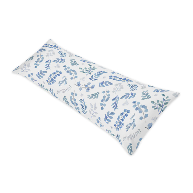 Taie d'oreiller à motif floral Botanical Leaf