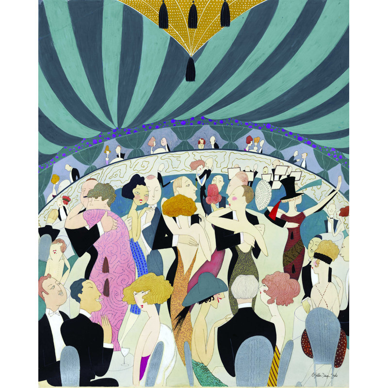 «Soiree», impression sur toile tendue, H 16 po x l 12 po