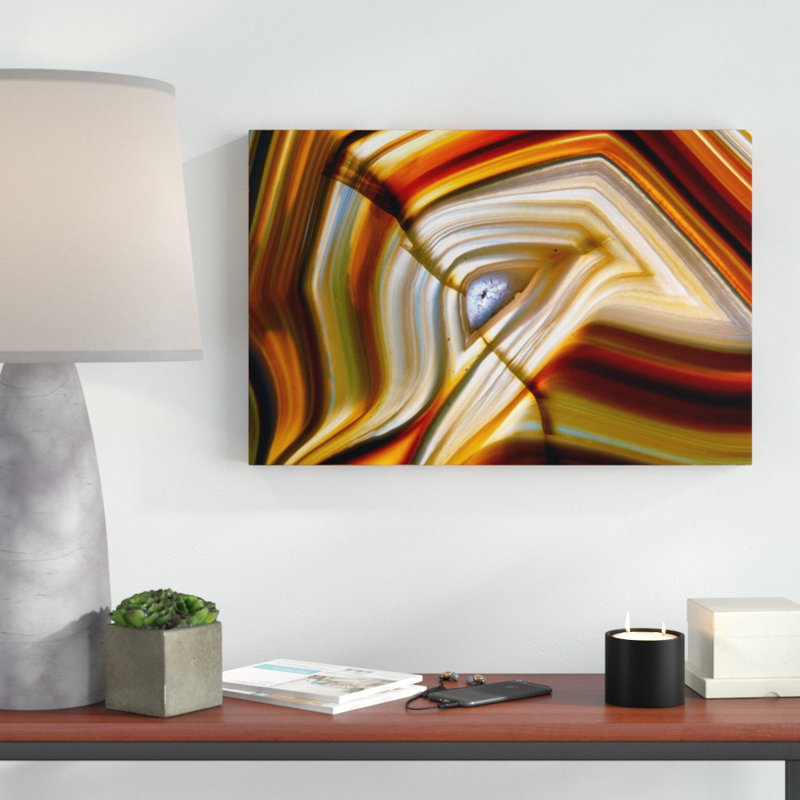 « enstatite », reproduction d’art sur toile tendue, H 16 po x l 24 po x P 1,5 po