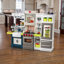 Step2 Elegant Edge Kitchen Toddler Pretend Play Toy Kitchen Set 