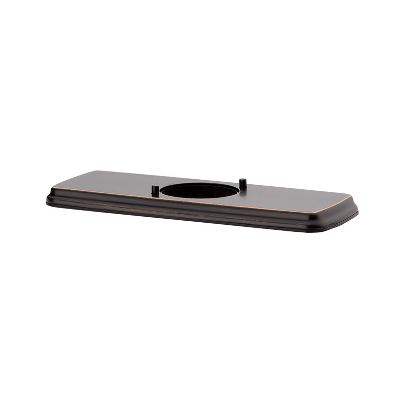 Plaque de pont pour robinet simple Bronson, Bronze toscan