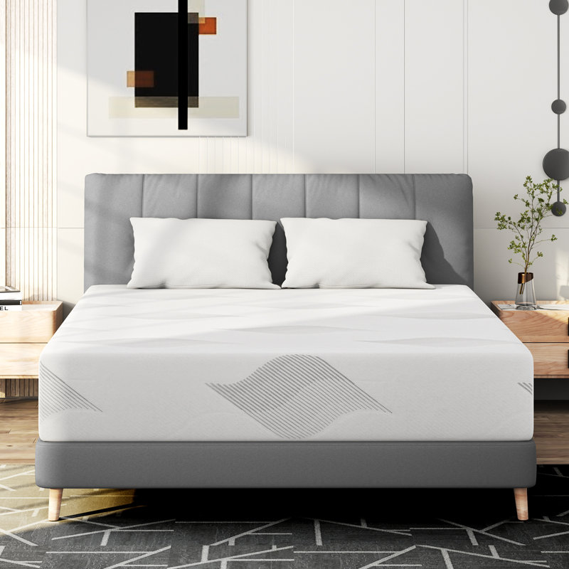 12" Medium Memory Foam Mattress for Back Pain Relief in a box with Washable Cover, Twin, 12"