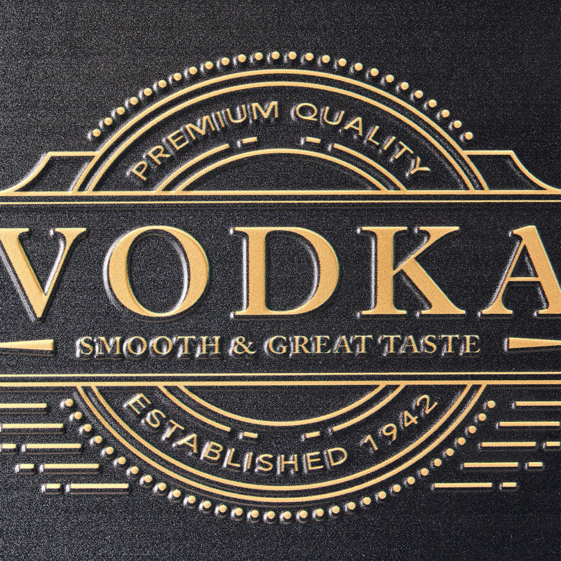 Plaque Vodka