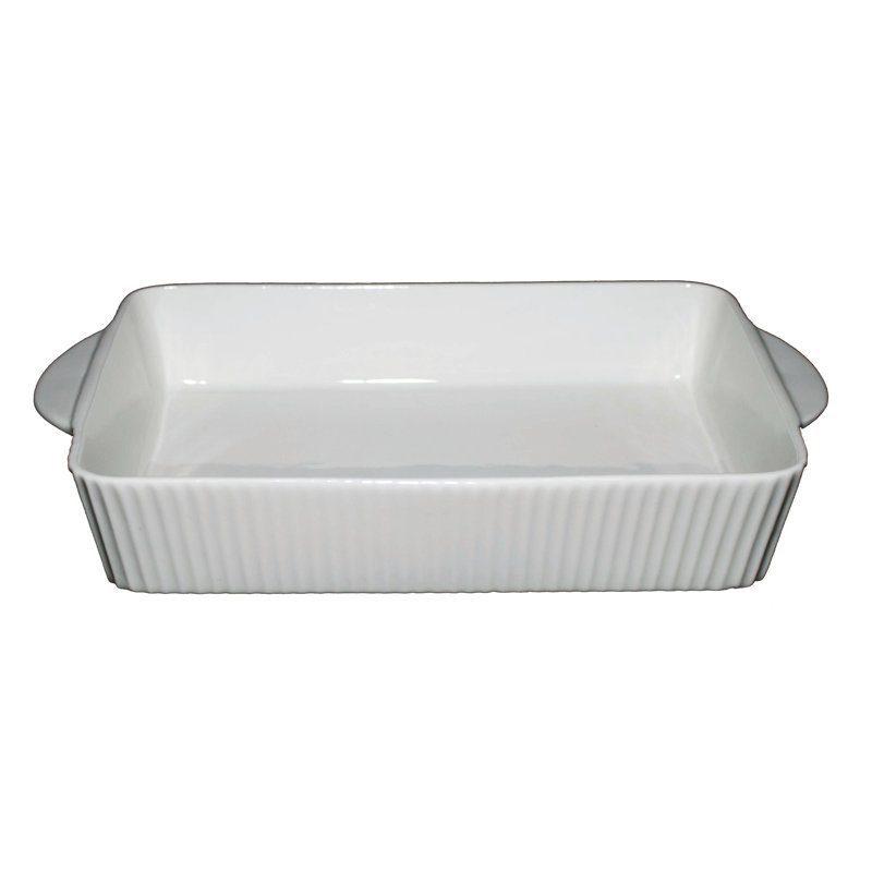 Carnaby Rectangle Porcelain China Baker Bakeware