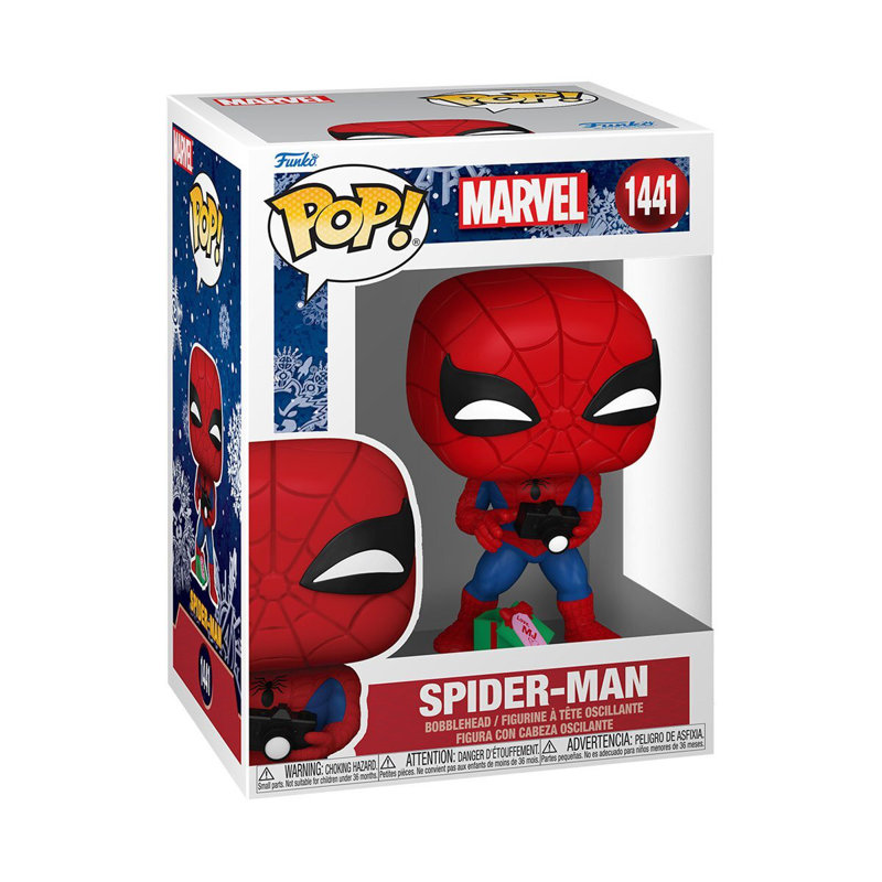 Funko Pop! Marvel - Holiday Spiderman with Open Gift #1441