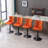 Swivel Barstools Adjusatble Seat, Modern Upholstered Bar Stools With Backs Comfortable Tufted For Home Pub And Kitchen Island, Set Of 2-648436159-648436153