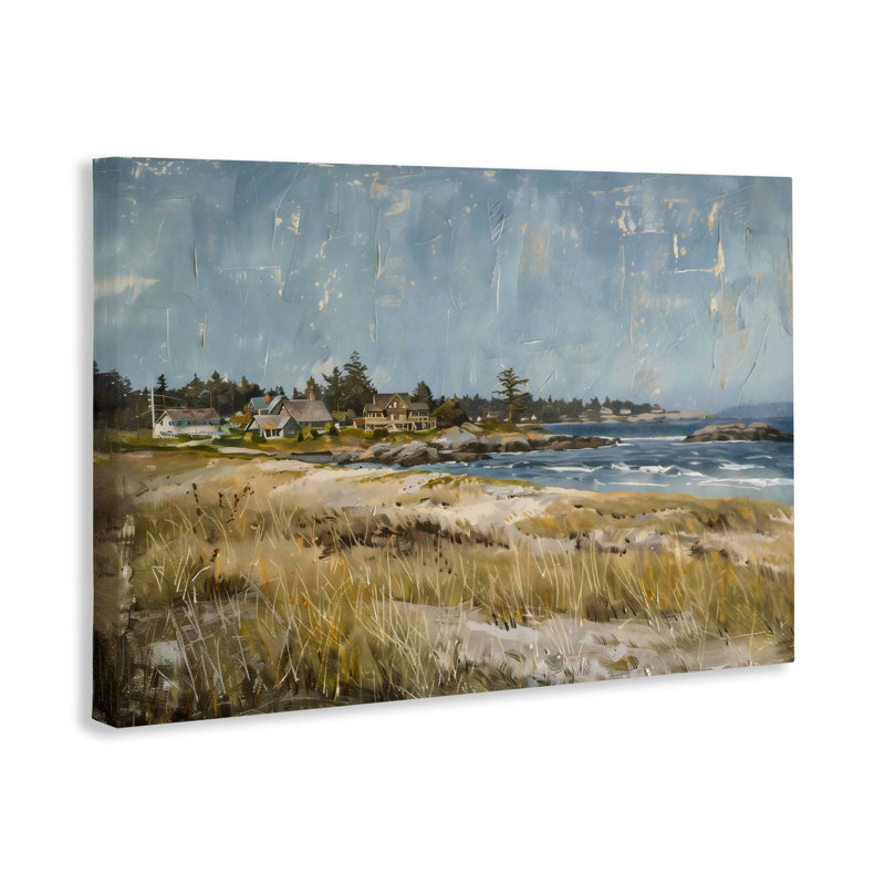 Toile Shoreline Splendor View, design par LSR Creative Studio, H 30 po x l 45 po