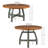 Eivind Adjustable Height Round Dining Table