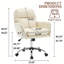 Chaise de bureau en cuir-129413498