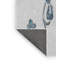 Tapis gris/noir/bleu à motifs-90494835