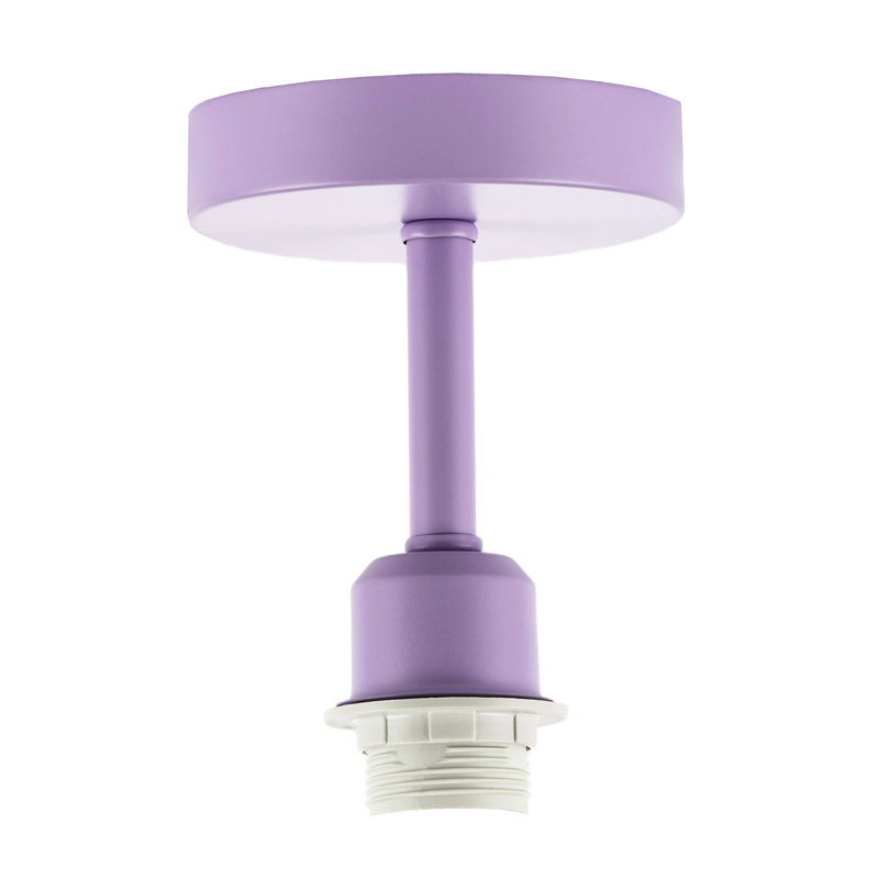 Semi Flush Mount, Lilac