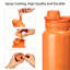 Bouteille de sport légère en acier inoxydable avec poignée TYESO, 35 oz-120343767