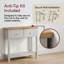 Beacsfield 2 Drawer Console Table Hallway & Living Room Furniture Shaker Style-1153960596