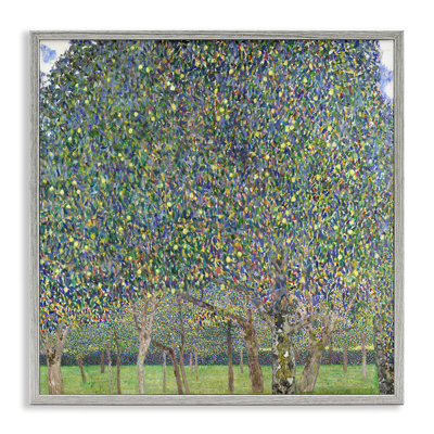 Abstrait mosaïque abstraite encadrée par Gustav Klimt