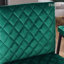 2pcs Velvet Upholstered Counter Bar Stools Dining Chairs-614954884