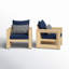 Chaise de patio avec coussins Sehrish-809701064