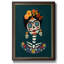 Toile encadrée de qualité supérieure «Bright Day of the Dead II» - prête à être accrochée-50068919