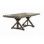 Mobilier de salle à manger ensemble de salle à manger à feuilles larges gris cendré 8 pièces, ensemble de salle à manger 6 chaises avec banc, ensemble de table de salle à manger, ensemble de salle à manger