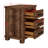 Rustic Farmhouse Three Drawer Nightstand