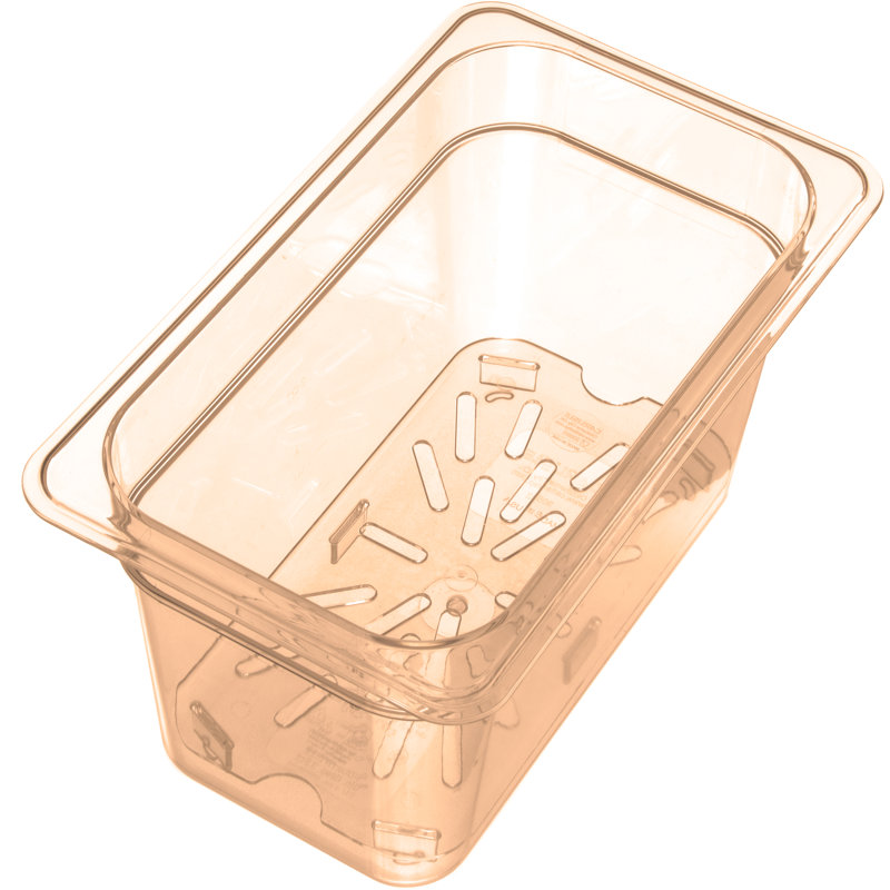 Carlisle Food Service Products Rectangle Plastic Drain Insert