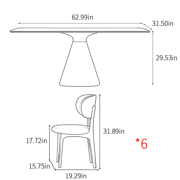 Dimensions du produit